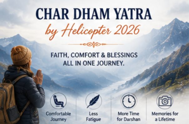 Benefits of the helicopter Yatra - a comfortable journey, less fatigue, more time for Darshan and memories for a lifetime