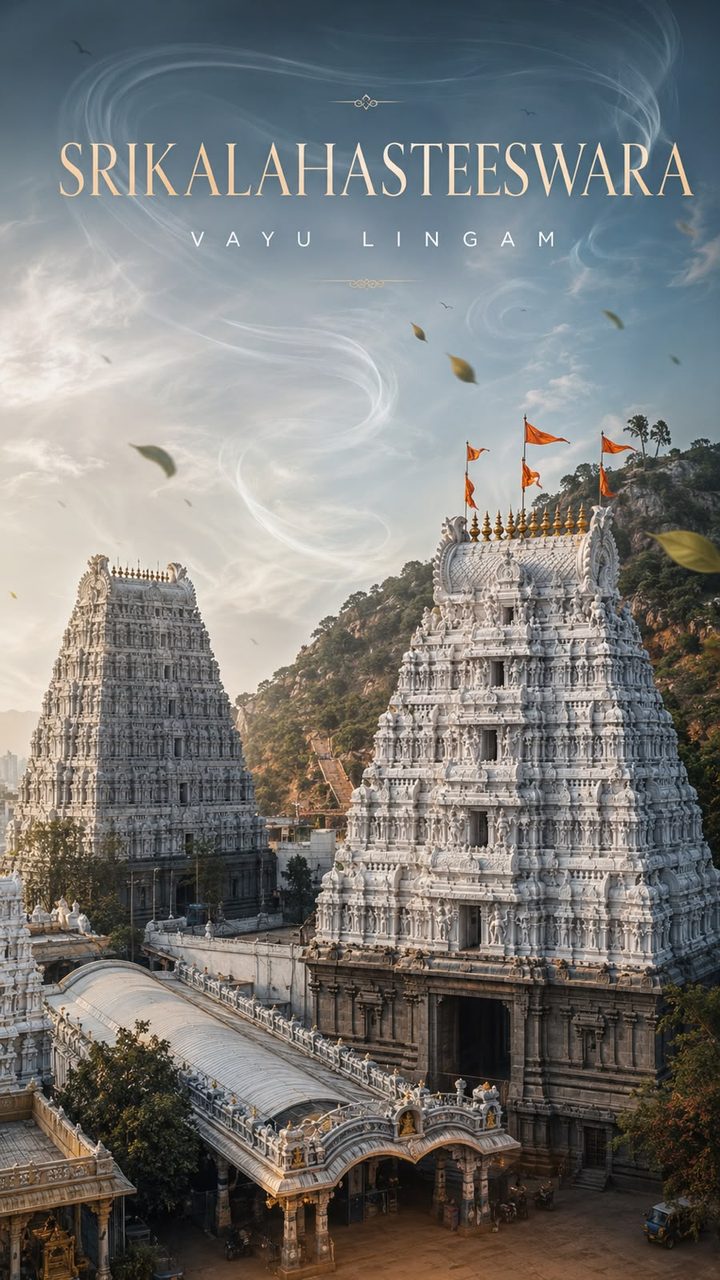 Srikalahasteeswara Temple, Srikalahasti, Andhra Pradesh - Air element
