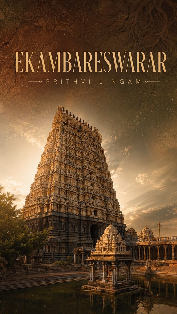 Ekambareswarar Temple, Kanchipuram - Earth element