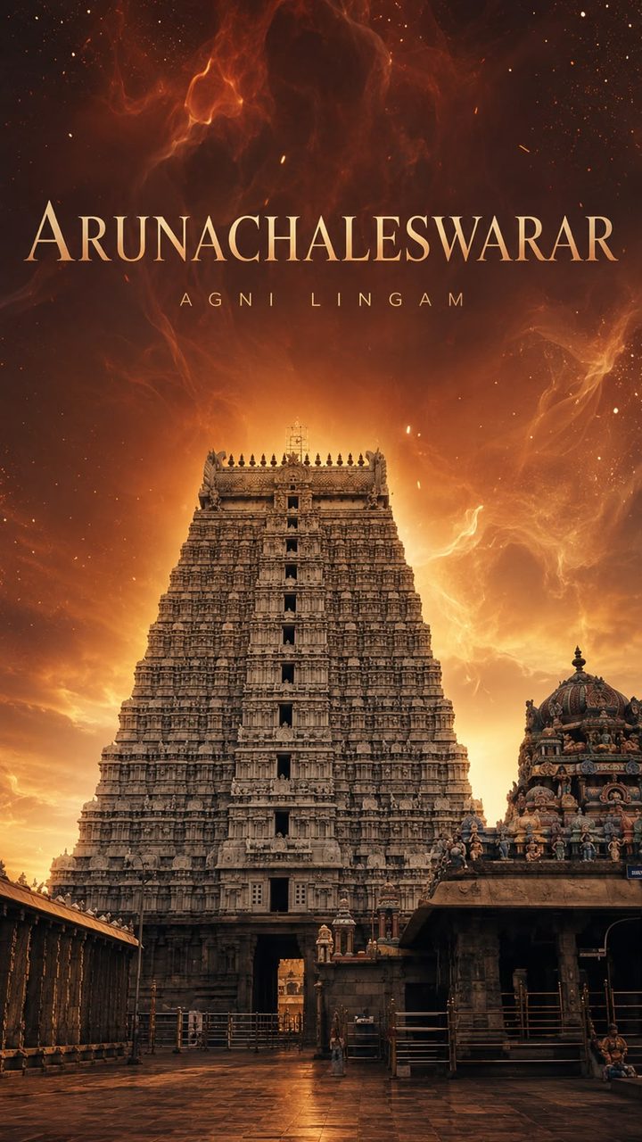 Arunachaleswarar Temple, Tiruvannamalai - Fire element