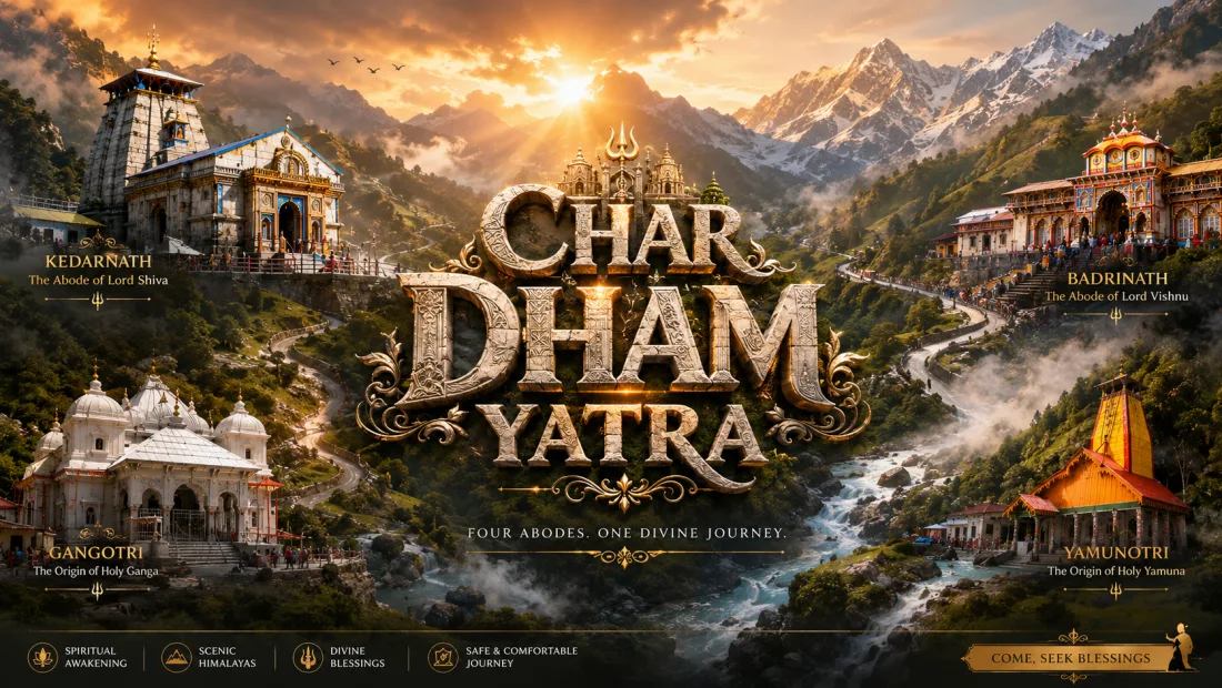 Char Dham Yatra by Road